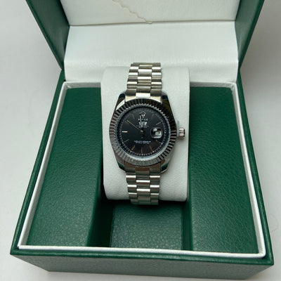 Rolex Day Date For Her - Black Dial