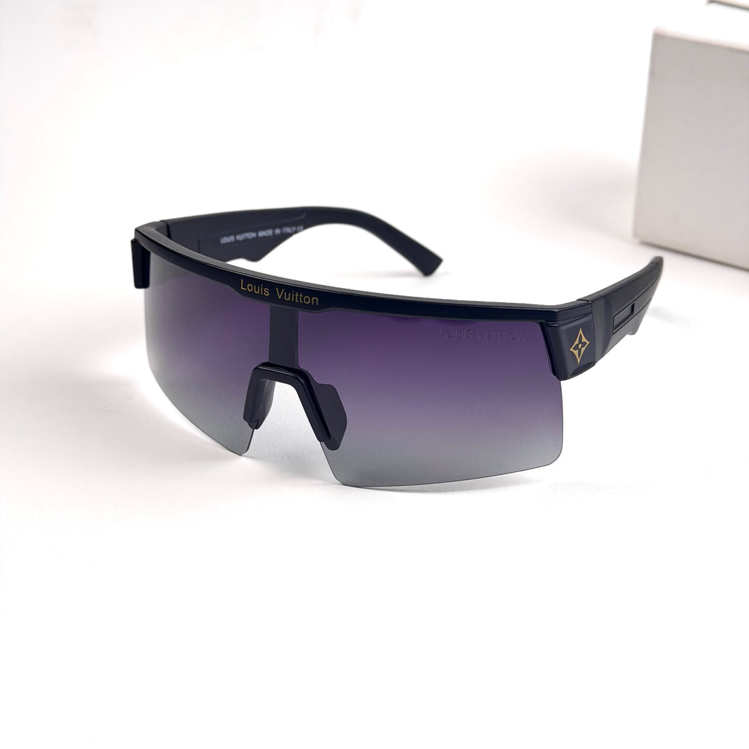Louis Vuitton Sport Shield – Black Purple Smoke Gradient