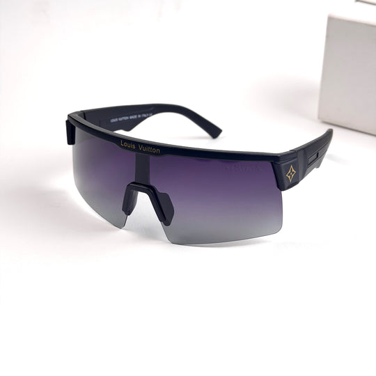 Louis Vuitton Sport Shield – Black Purple Smoke Gradient