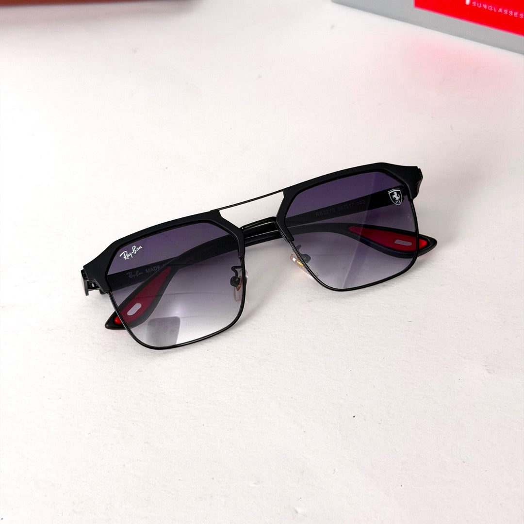Ray Ban Scuderia Ferrari Hexa - Matte Black