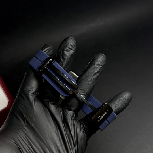 Cartier Tank – Black &amp; Blue