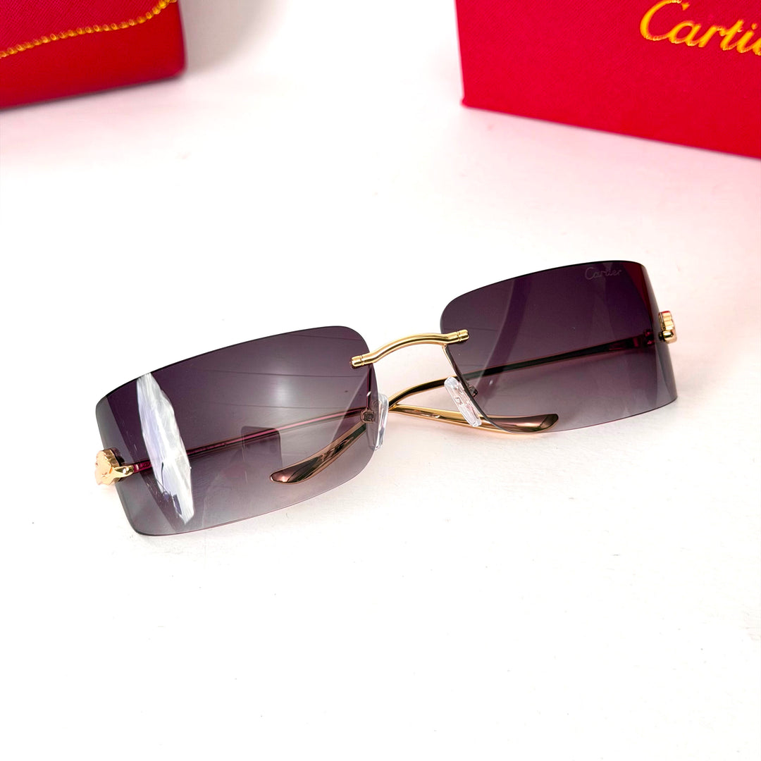 Panthère de Cartier Rimless – Smoke Purple Gradient