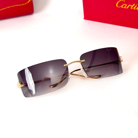 Panthère de Cartier Rimless – Smoke Purple Gradient
