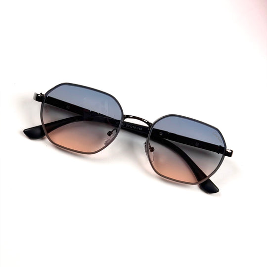 Cartier Octagon Royale – Blue Peach Gradient
