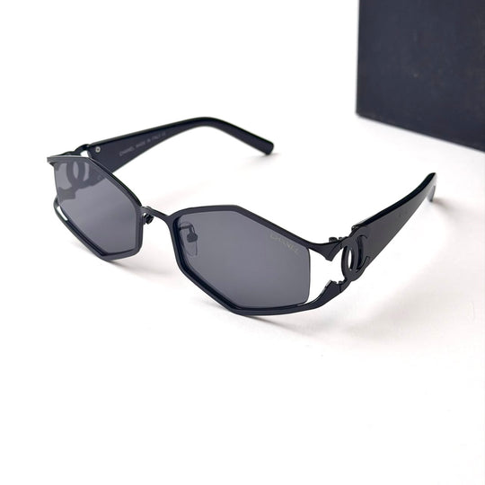 Chanel CC Open Frame – Black Smoke