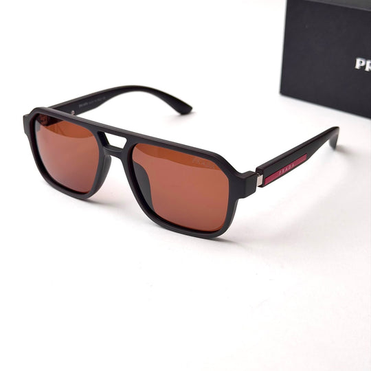 Prada Linea Rossa PS A06S – Black Brown
