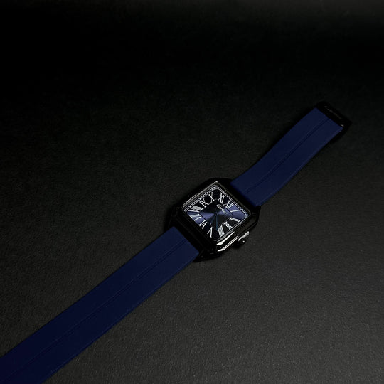 Cartier Tank – Black &amp; Blue