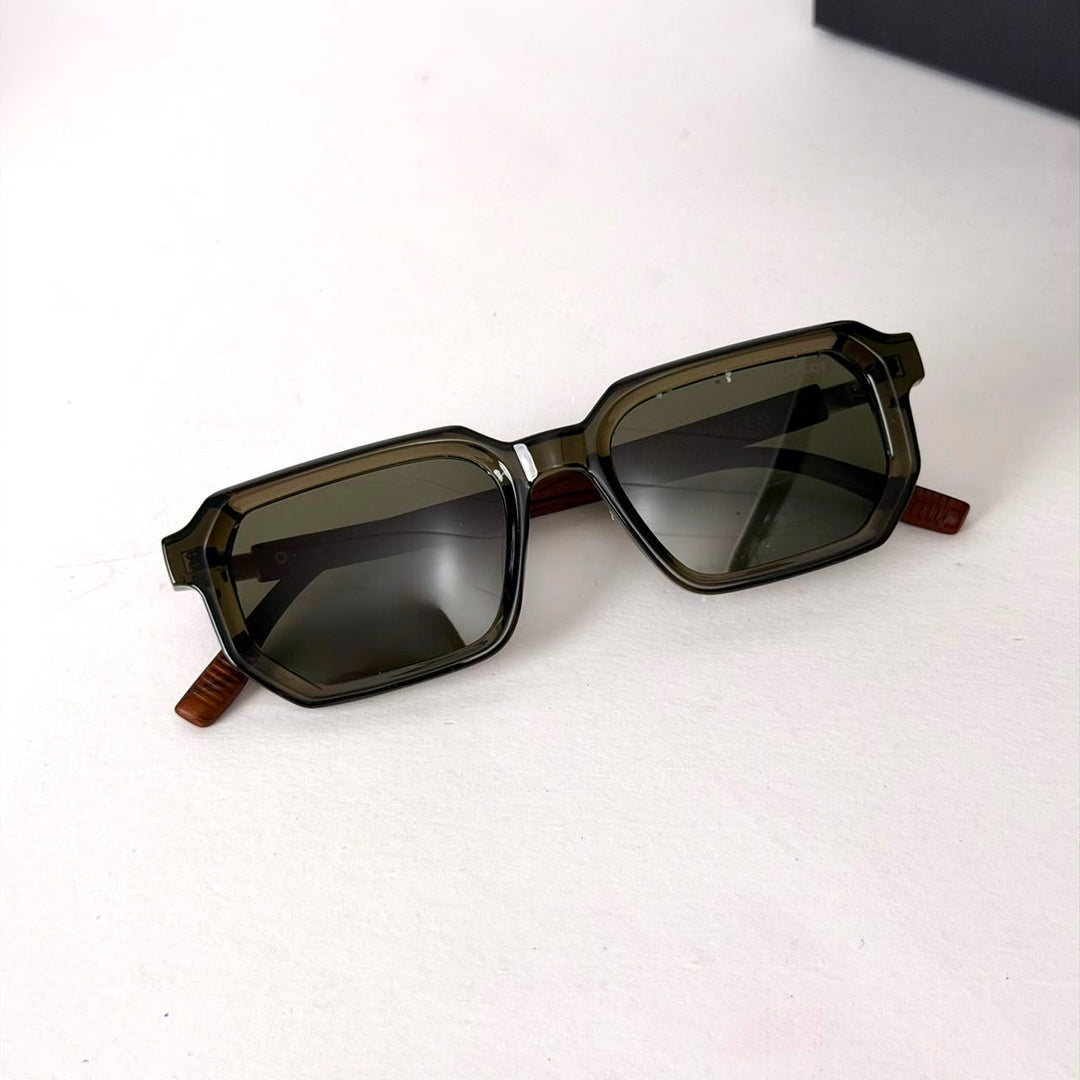 Moscot Square – Olive Green