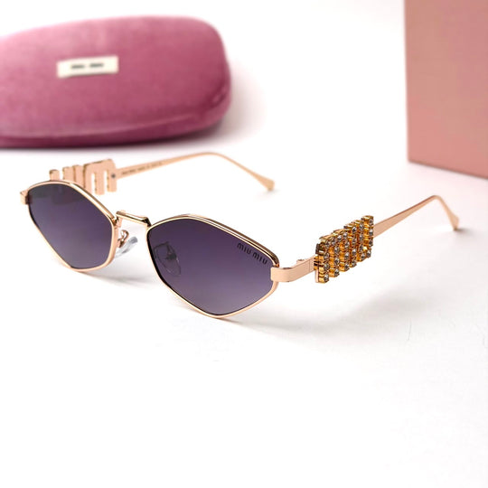 Miu Miu MU56ZS – Rose Gold Purple