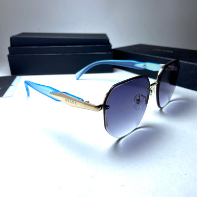 Prada Hexagonal Blue