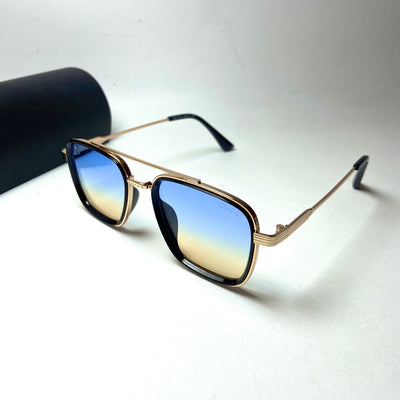 Gucci Square B80 - Blue & Yellow