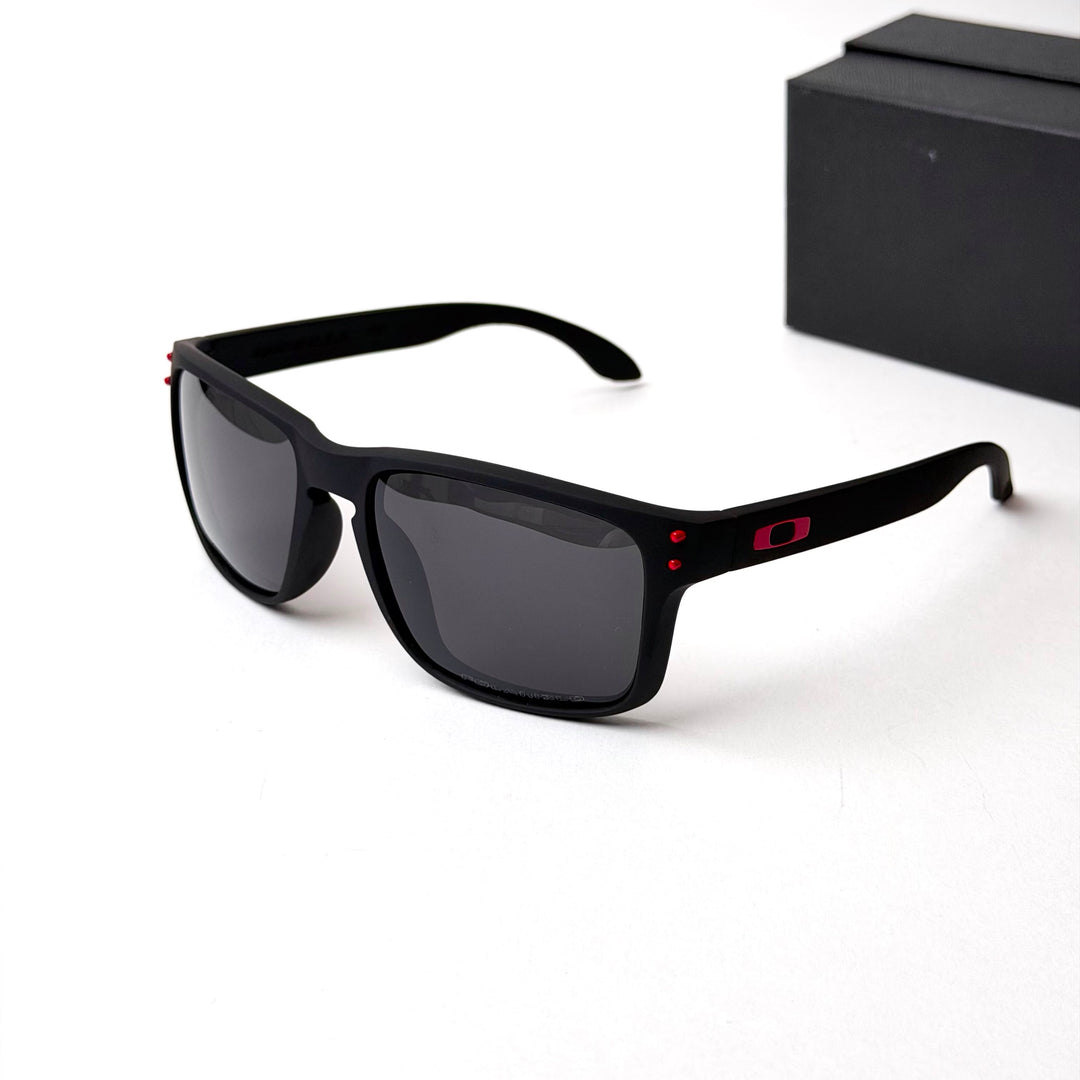 Oakley Holbrook – Black Red Grey