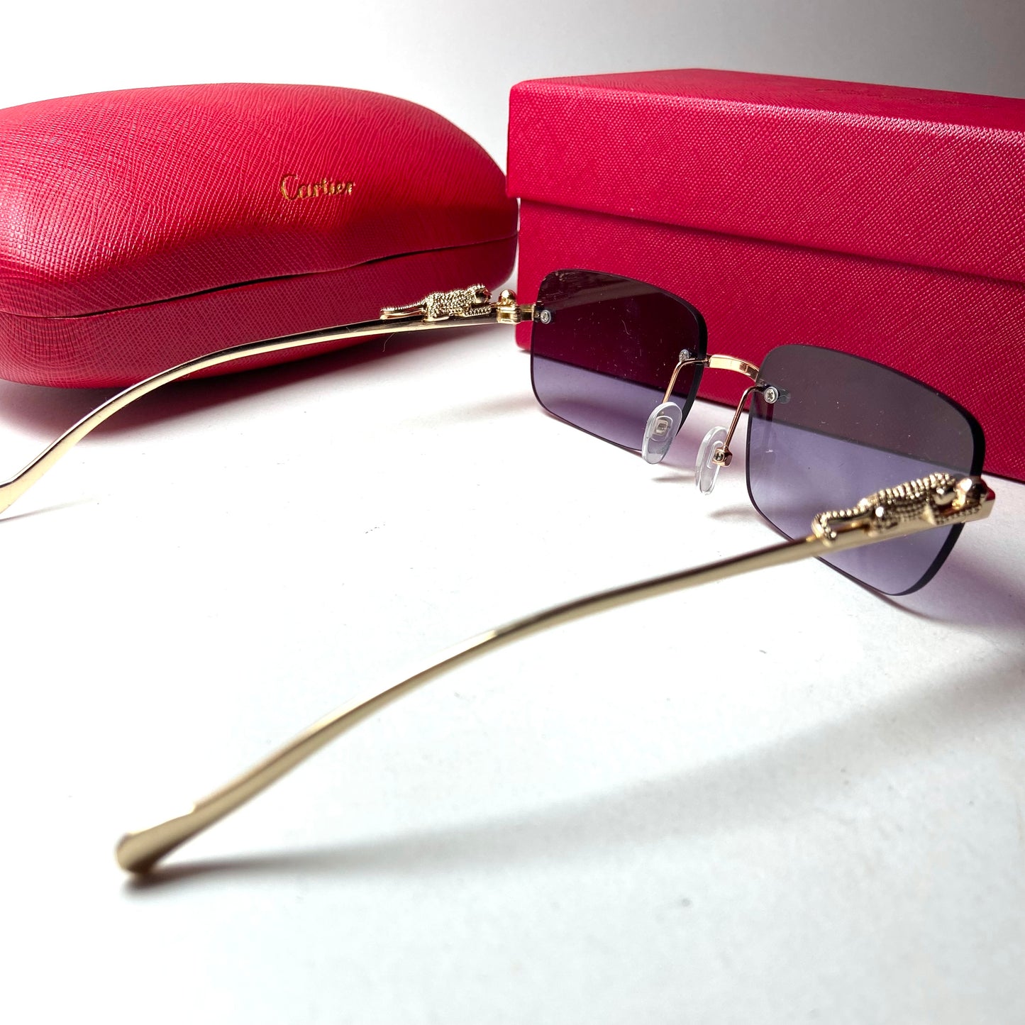 Cartier Rectangle Purple