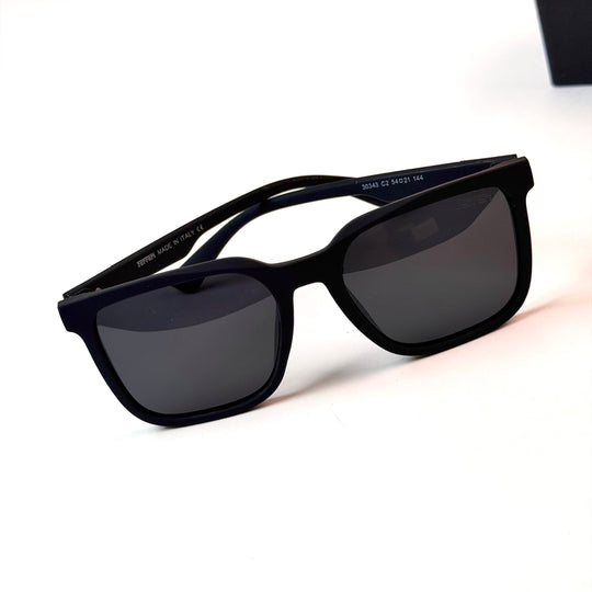 FERRARI Rectangular Square – Black Smoke