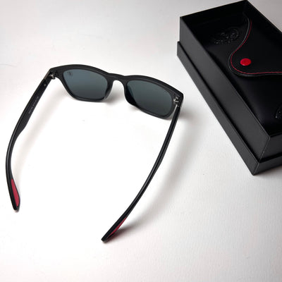 Ray Ban Wayfarer Scuderia Ferrari RB4195 - Black n Red