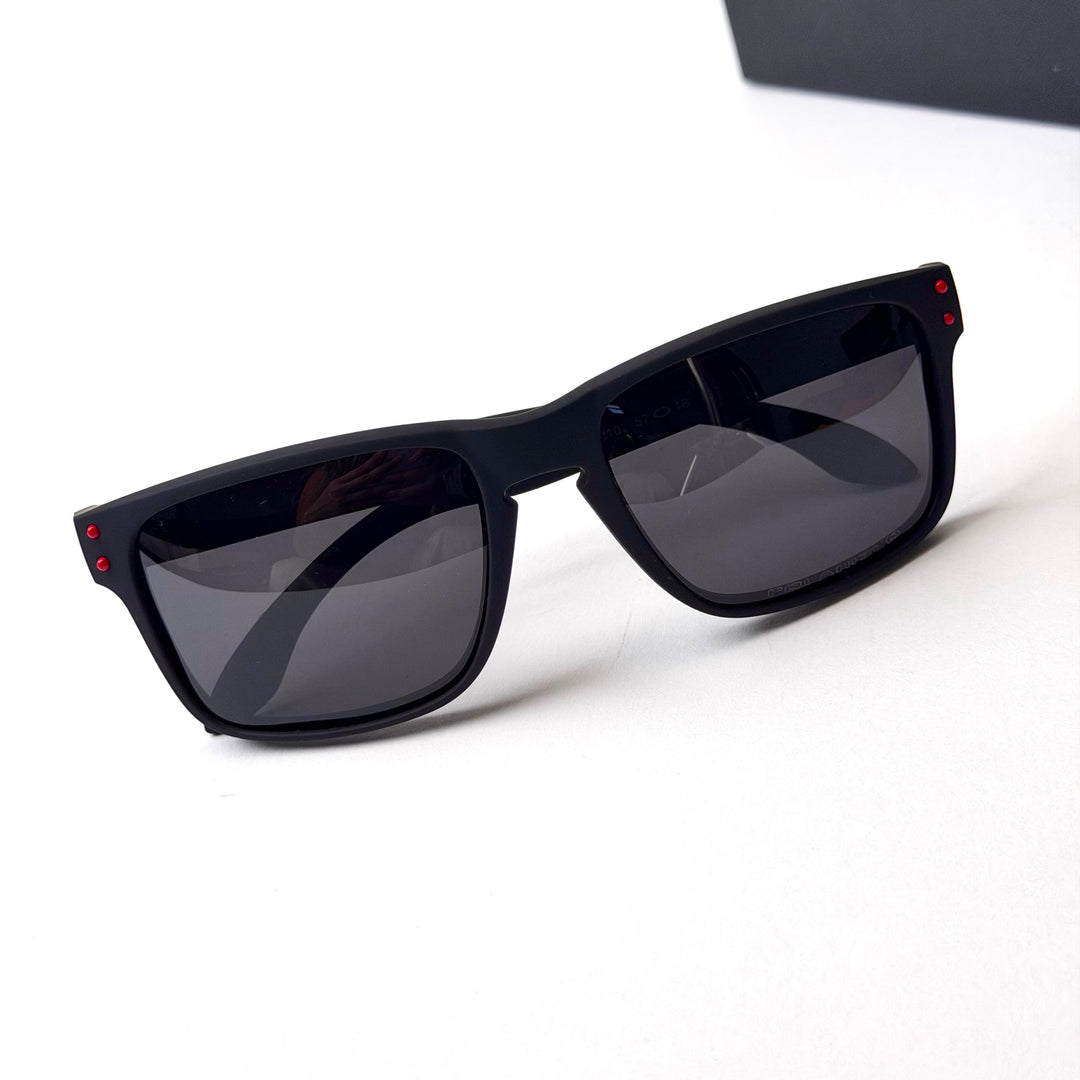 Oakley Holbrook – Black Red Grey