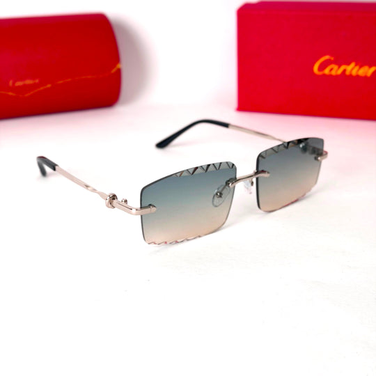 Cartier Crystal Rectangle - Smoking Gradient