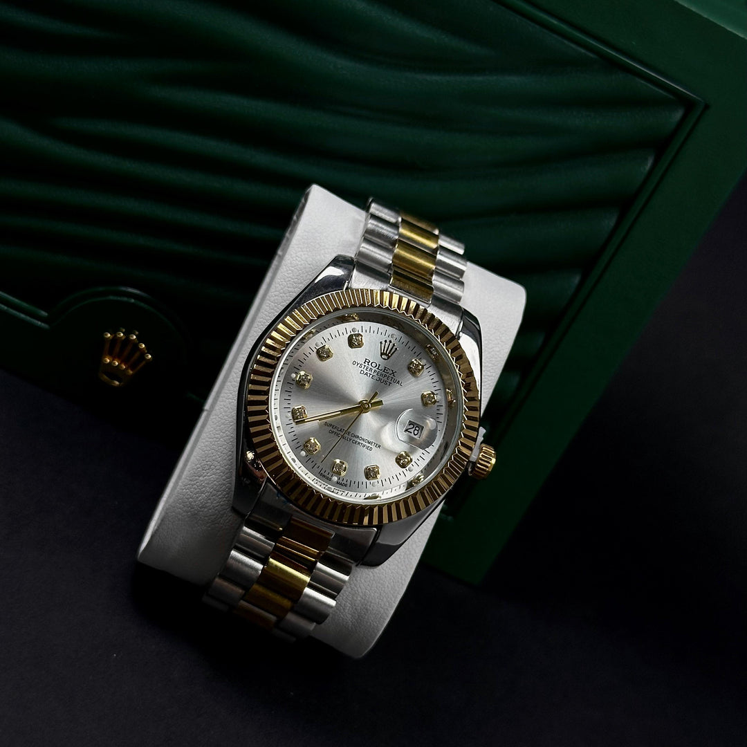 Rolex Datejust For Him – Two-Tone Silver &amp; Gold Diamond