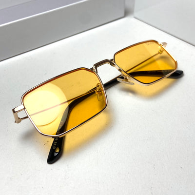Dior Rectangular Yellow