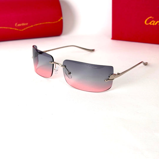 Panthère de Cartier Rimless – Smoke Pink Gradient
