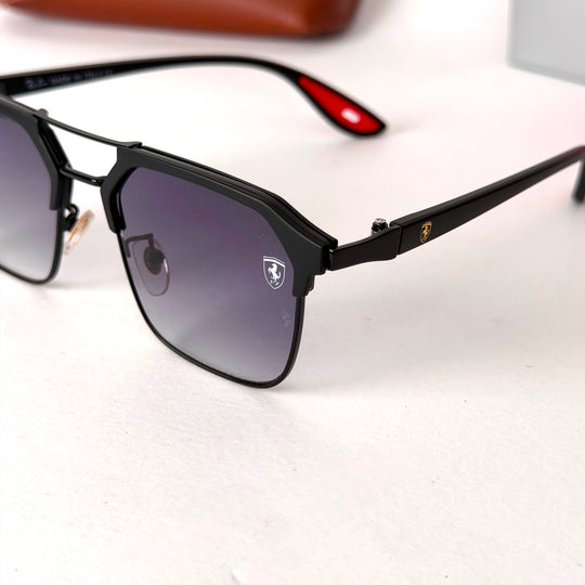Ray Ban Scuderia Ferrari Hexa - Matte Black