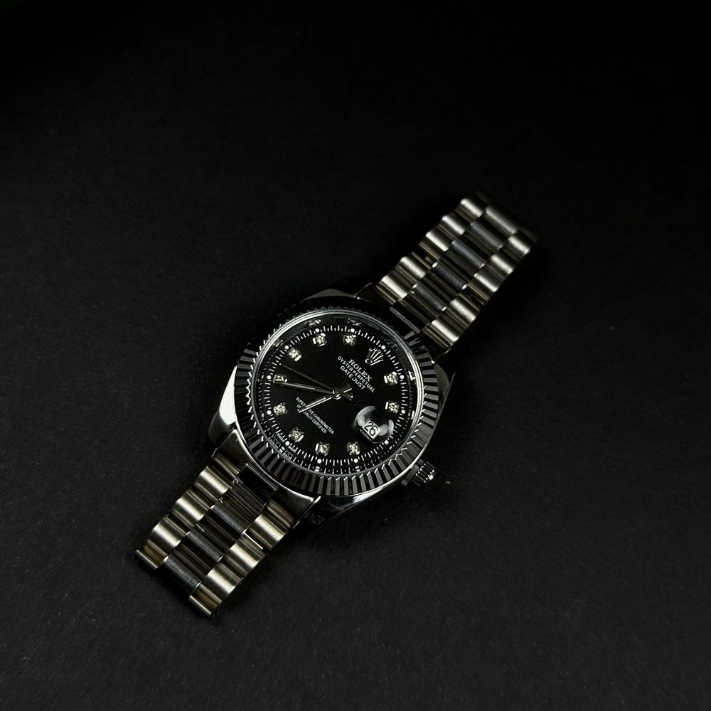 Rolex Datejust For Him – Black Diamond Dial