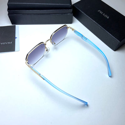Prada Hexagonal Blue