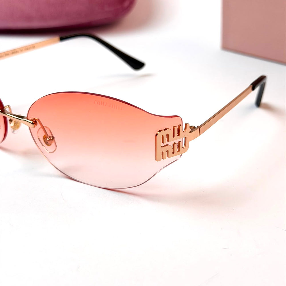 Miu Miu MU A51S – Rose Gold Pink
