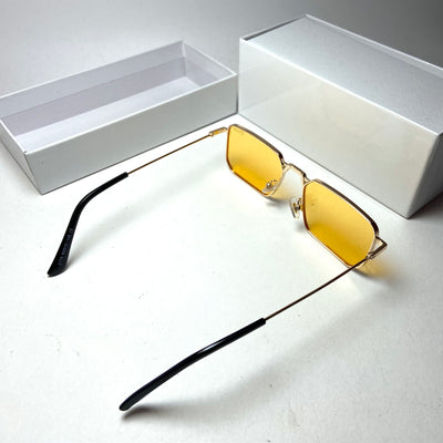 Dior Rectangular Yellow