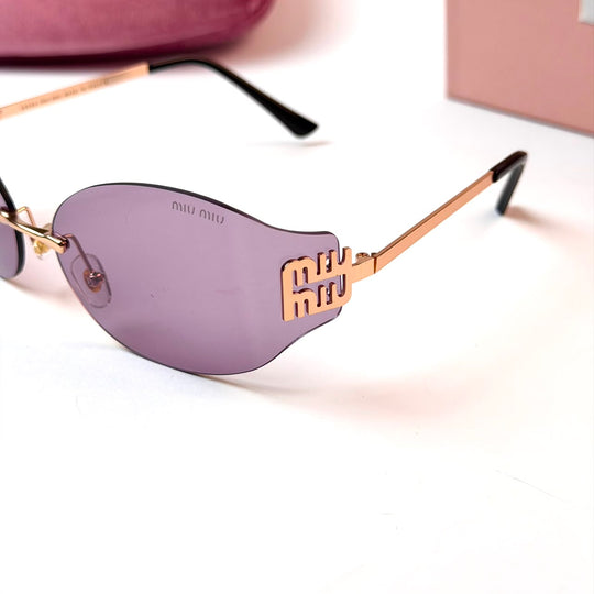 Miu Miu MU A51S – Rose Gold Purple