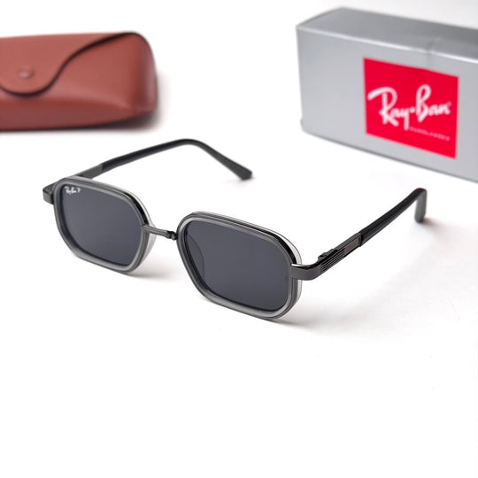 Ray Ban Double Frame Square – Gunmetal Grey
