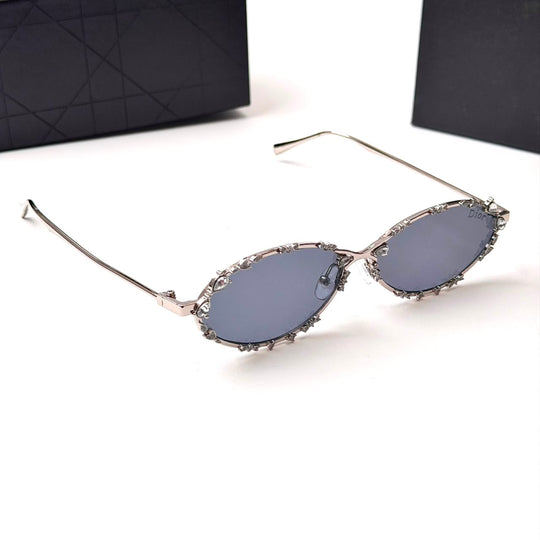 DIOR Crystal Oval – Silver Smoke