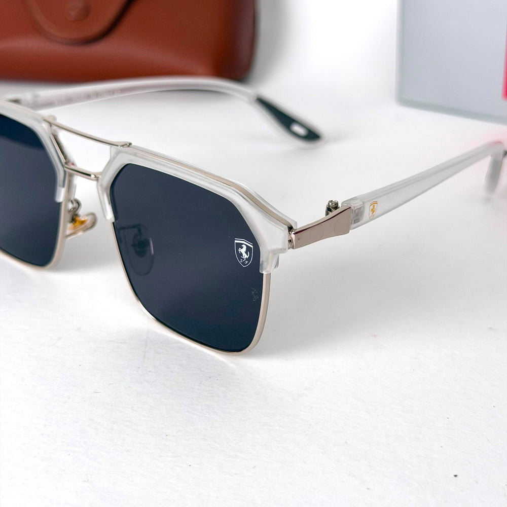 Ray Ban Scuderia Ferrari Hexa - Crystal Clear
