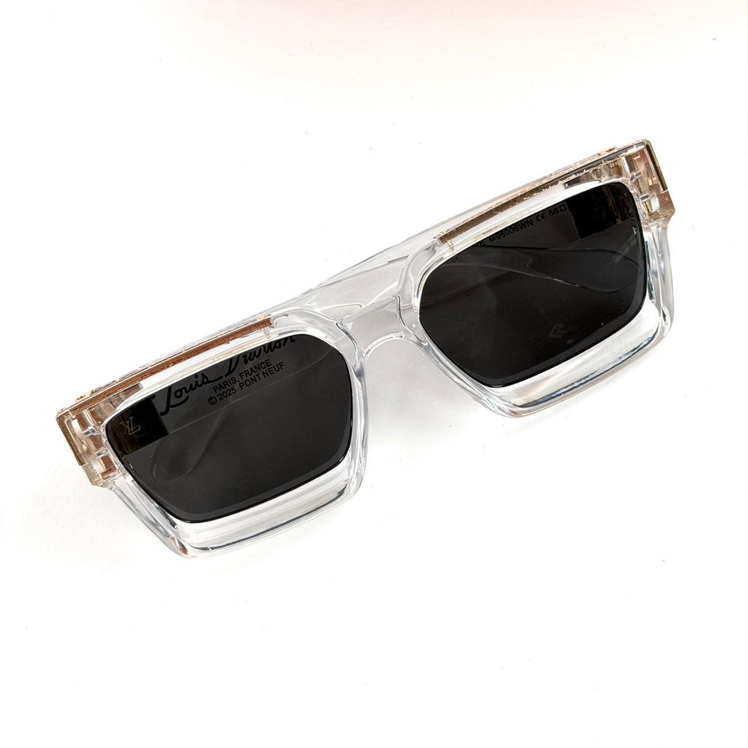 Louis Vuitton Millionaires – Crystal Clear / Black Lenses