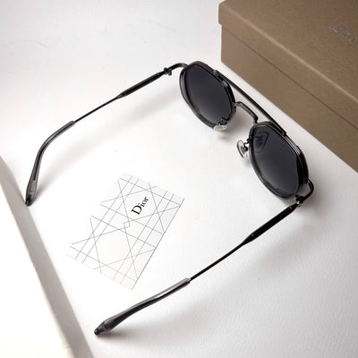 Dior Double Bridge Round 5G92 - Black