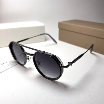 Dior Double Bridge Round 5G92 - Black