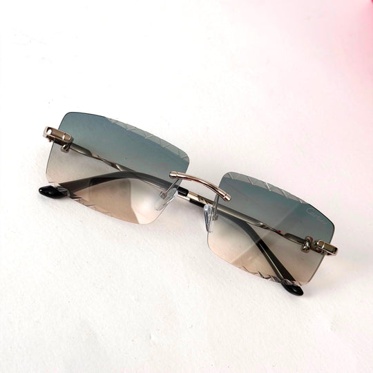 Cartier Crystal Rectangle - Smoking Gradient