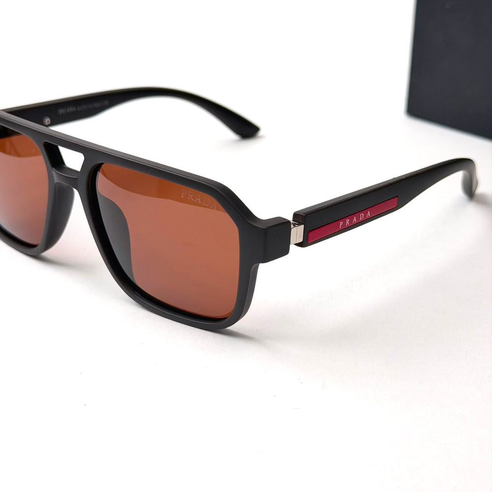 Prada Linea Rossa PS A06S – Black Brown