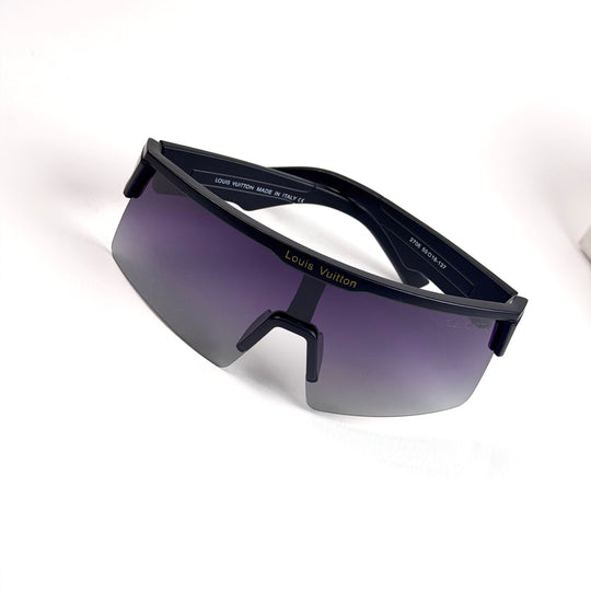 Louis Vuitton Sport Shield – Black Purple Smoke Gradient