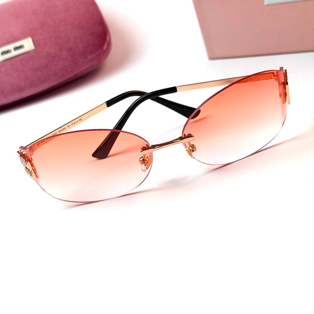 Miu Miu MU A51S – Rose Gold Pink