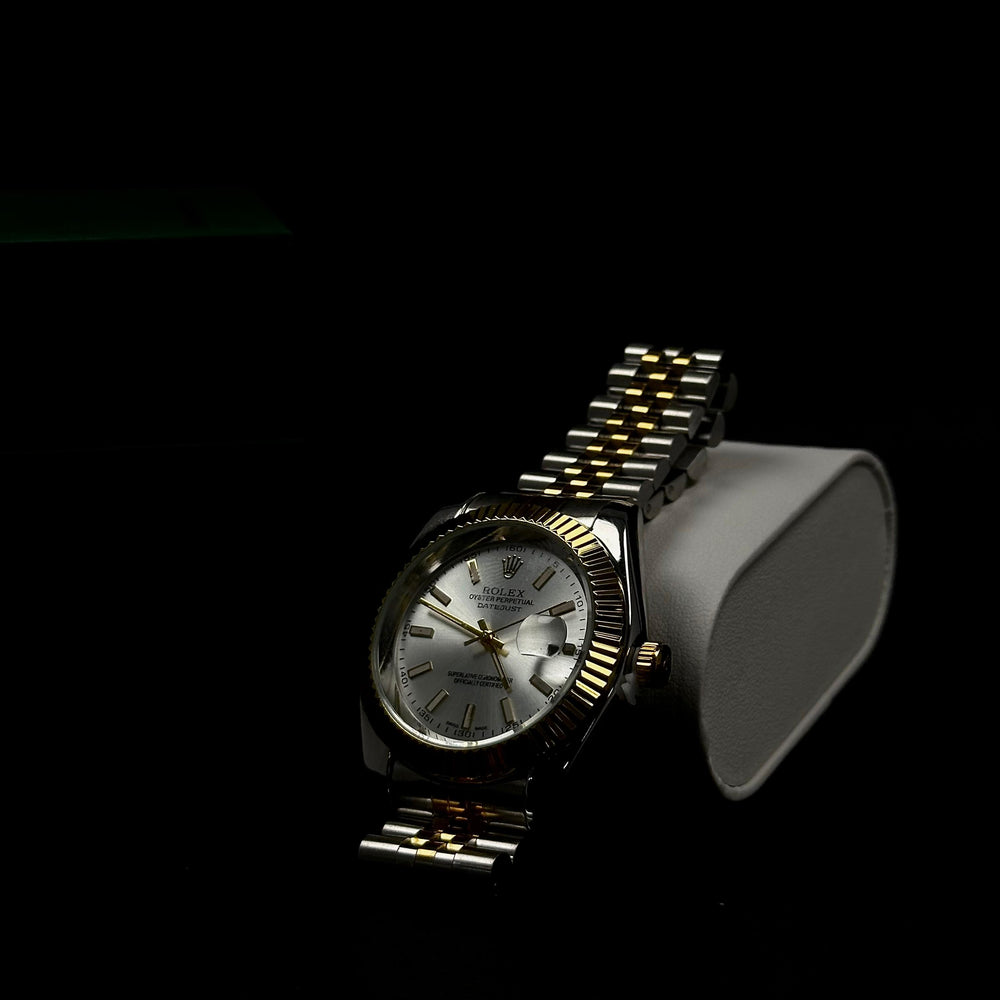 Rolex Datejust For Him – Silver & Two-Tone Gold