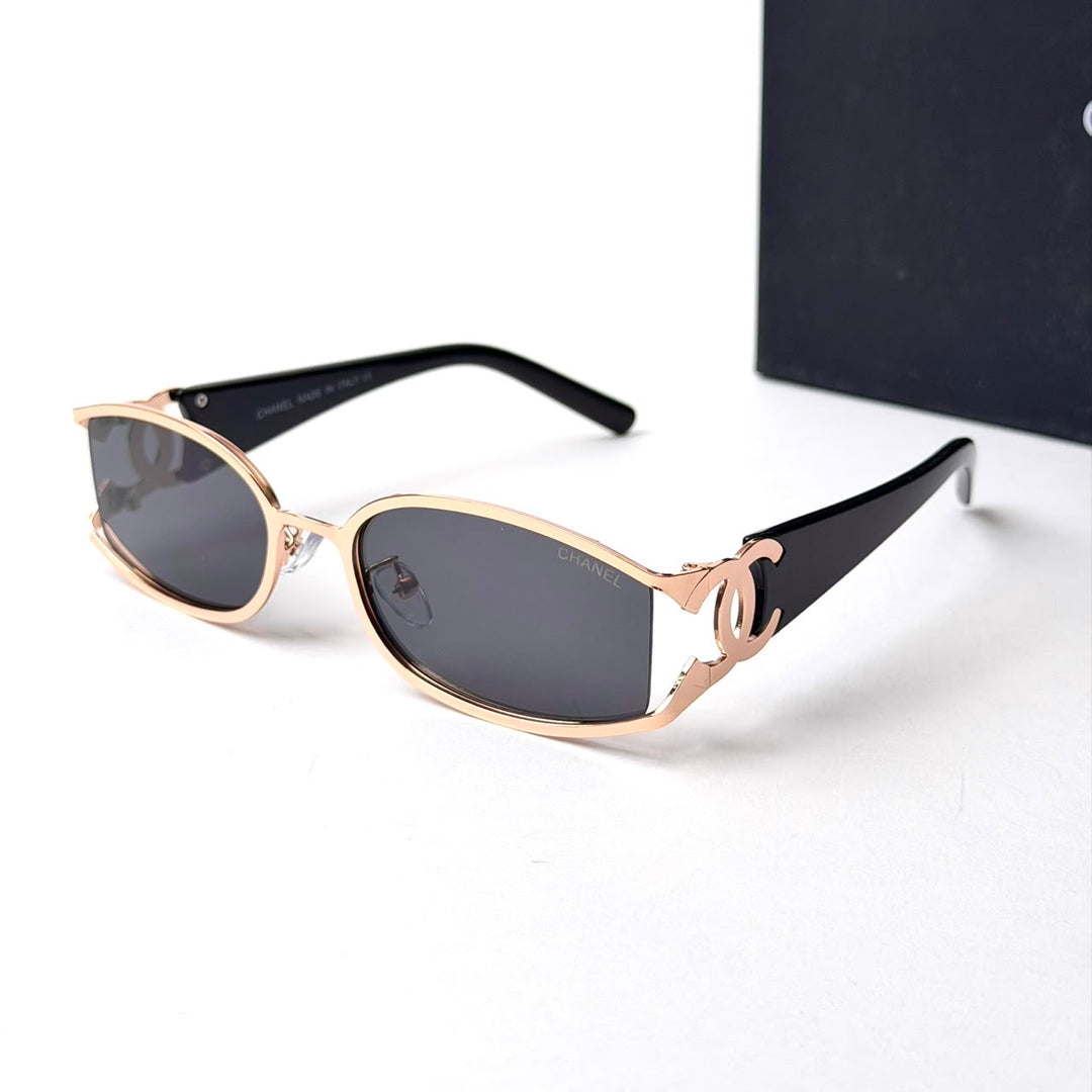 Chanel CC Metal – Rose Black