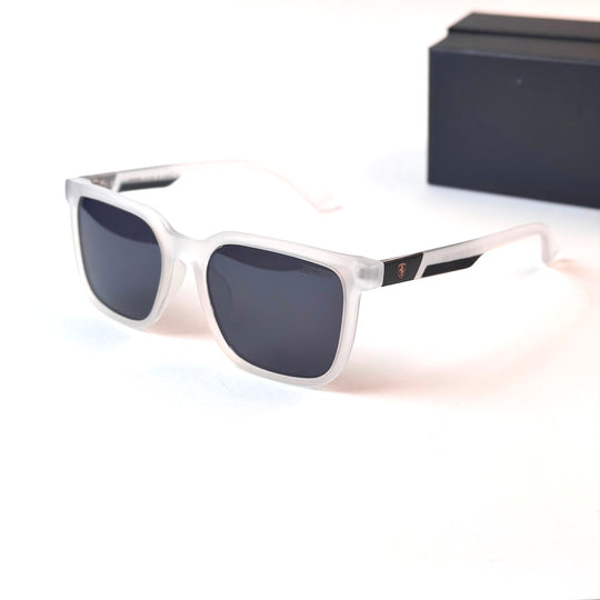 FERRARI Rectangular Square – Transparent Smoke