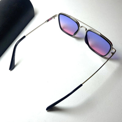 Gucci Square B80 - Blue & Pink