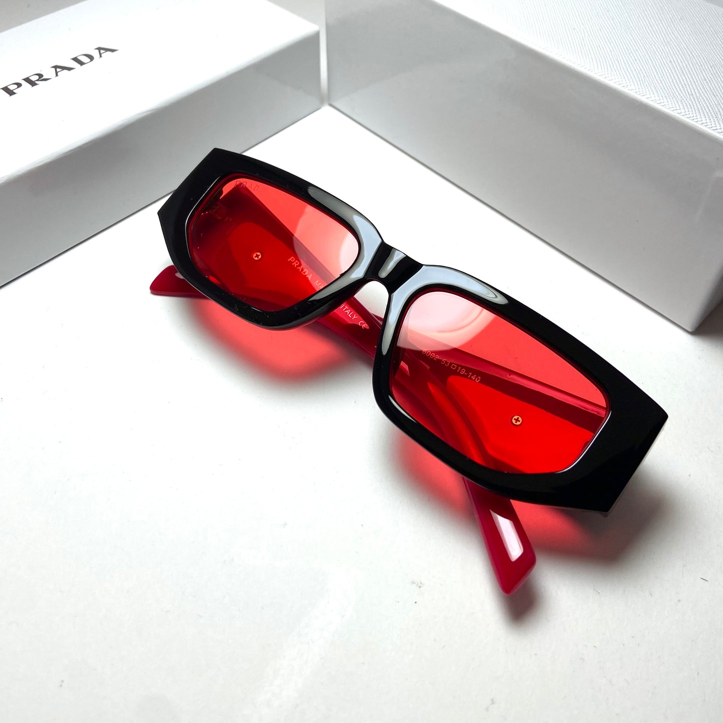 Prada Geometric 09ZS Red