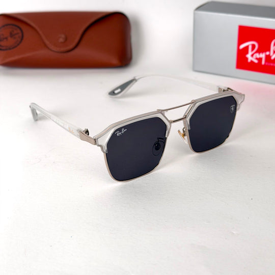 Ray Ban Scuderia Ferrari Hexa - Crystal Clear