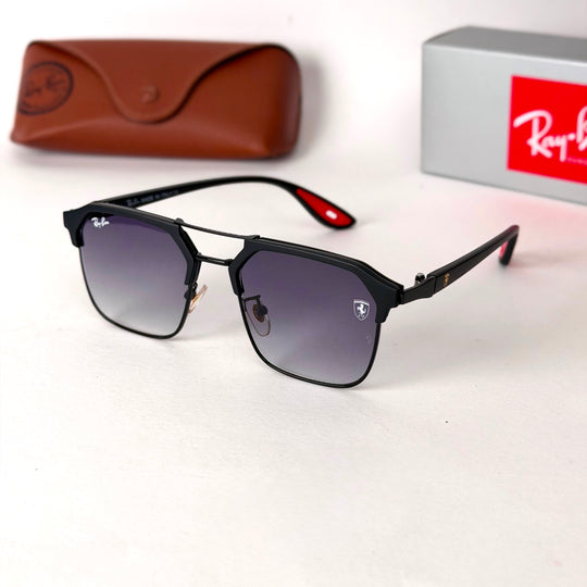 Ray Ban Scuderia Ferrari Hexa - Matte Black