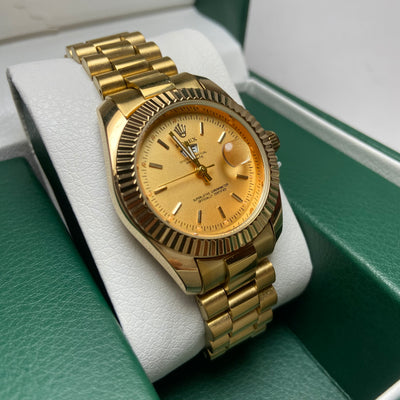 Rolex Day-Date For Her - Gold-Tone with Gold Dial
