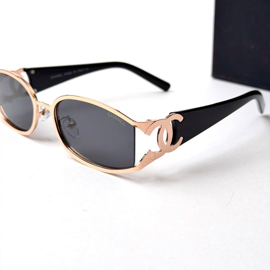 Chanel CC Metal – Rose Black