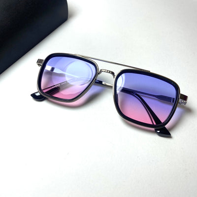 Gucci Square B80 - Blue & Pink